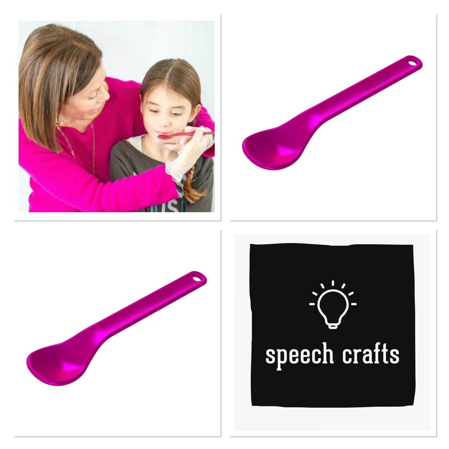 TALKTOOLS ΚΟΥΤΑΛΙ ΔΥΣΦΑΓΙΑΣ MAROON