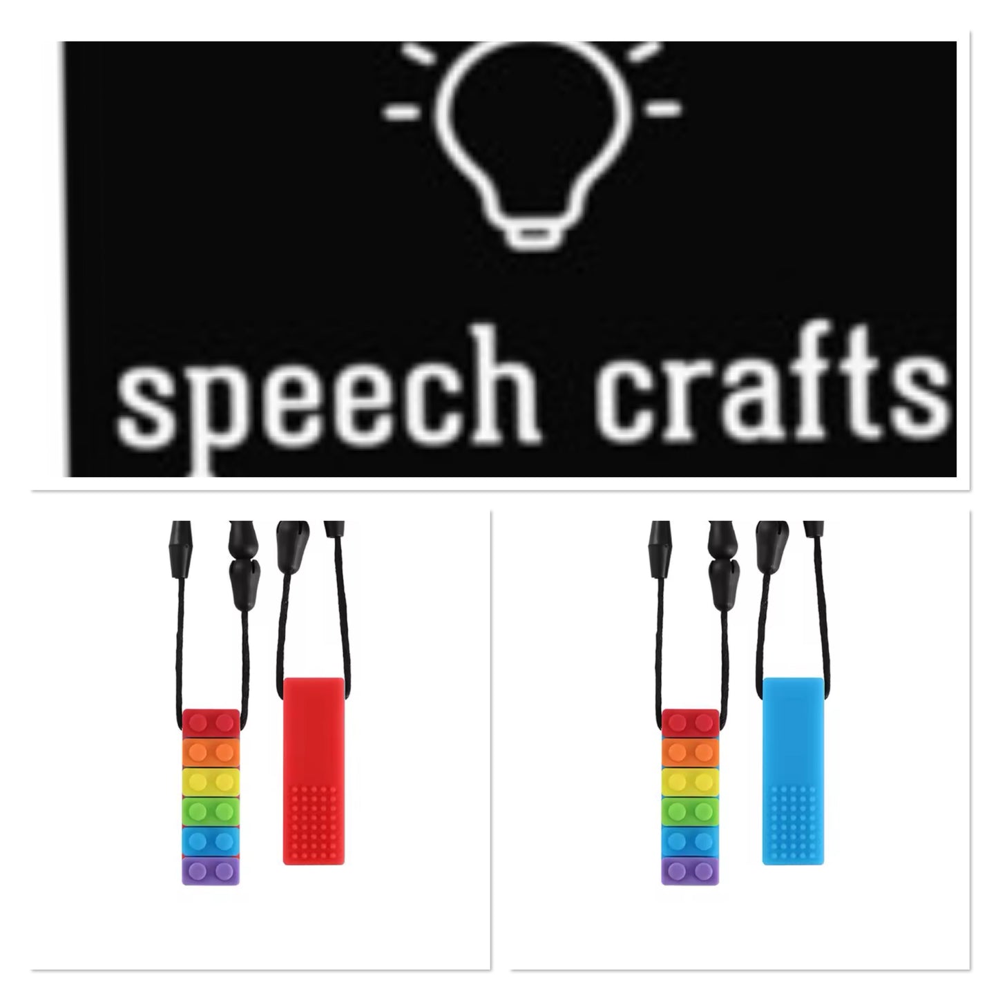 ARK’S BRICK STICK CHEW NECKLACE