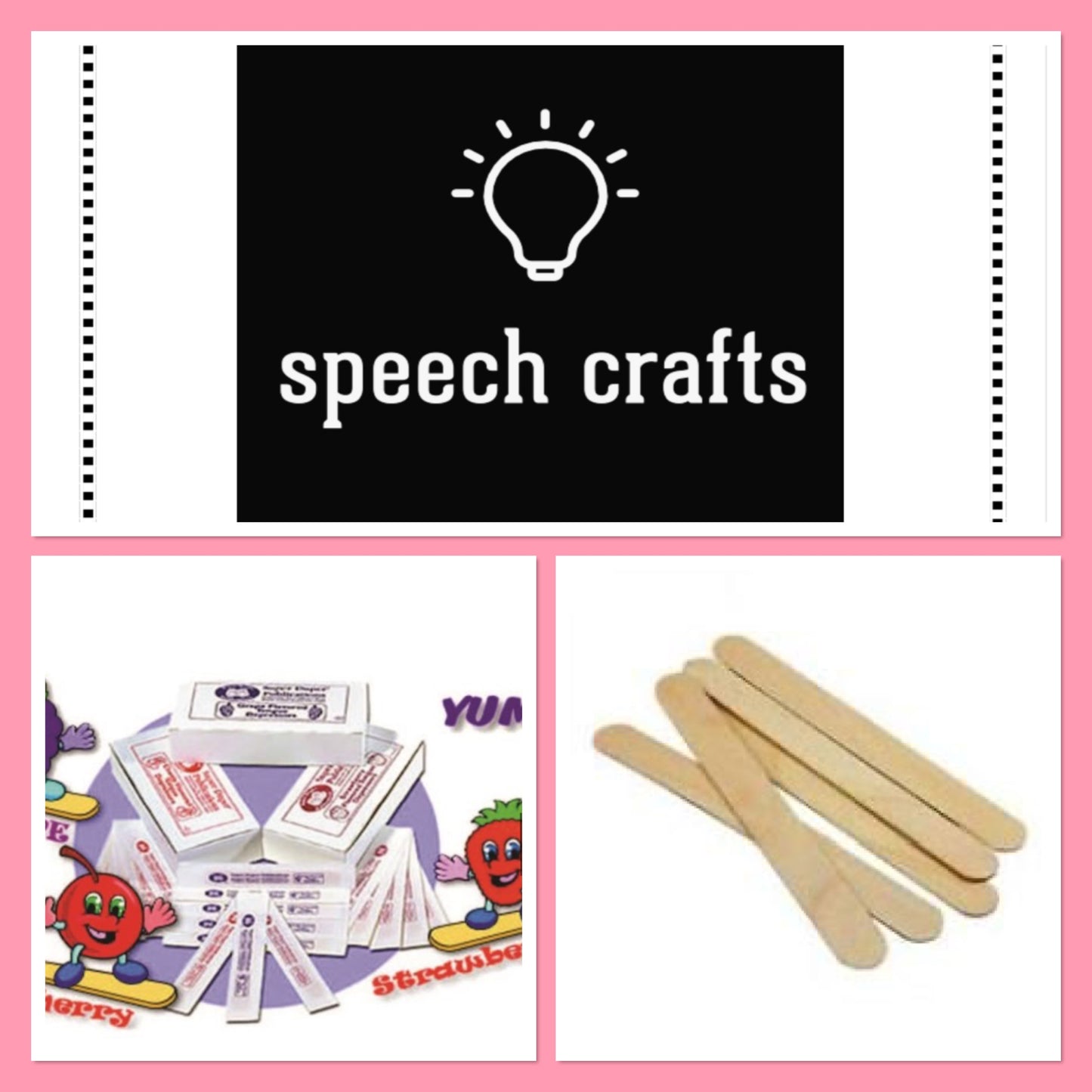 Ειδικά αποστειρωμένα γλωσσοπίεστρα με γεύσεις