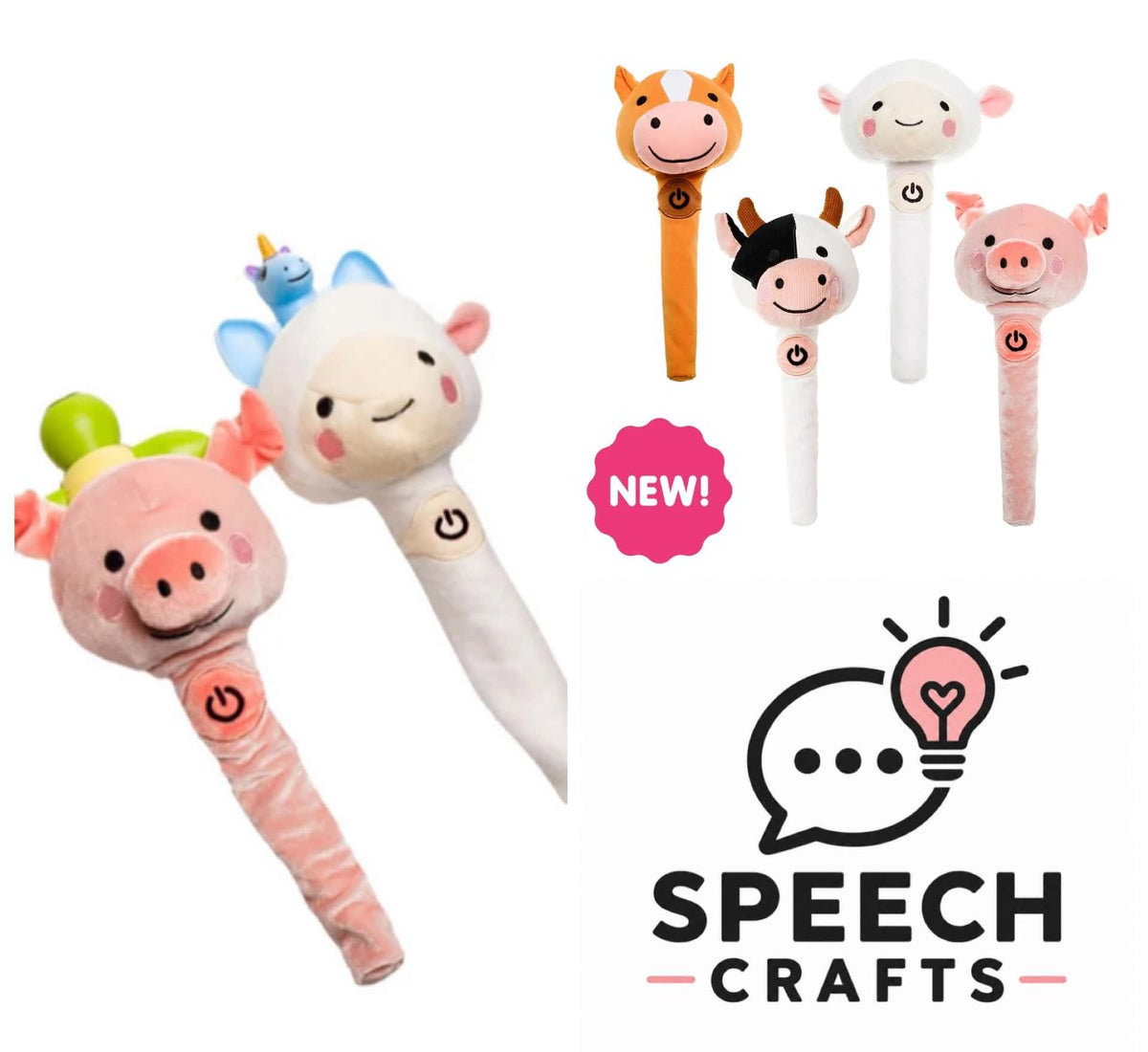 TalkTools® Jiggler™ Puppets