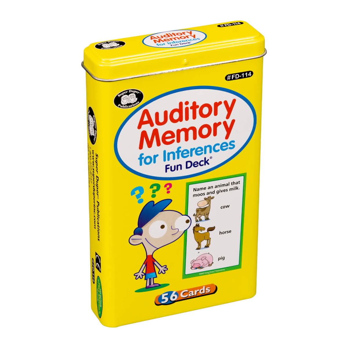 Super duper Auditory Memory for Inferences Fun Deck