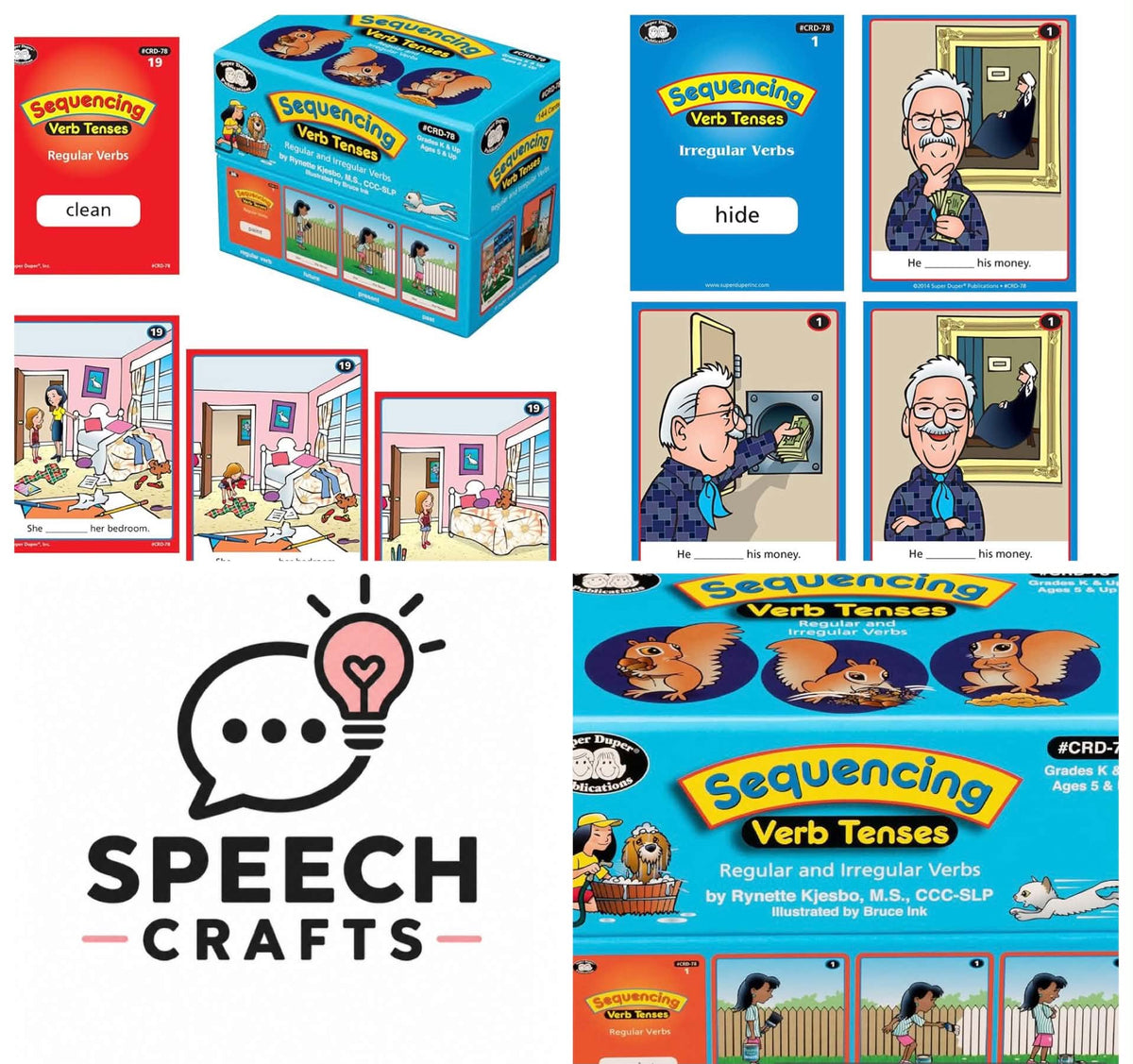 SEQUENCING VERB TENSES super duper
