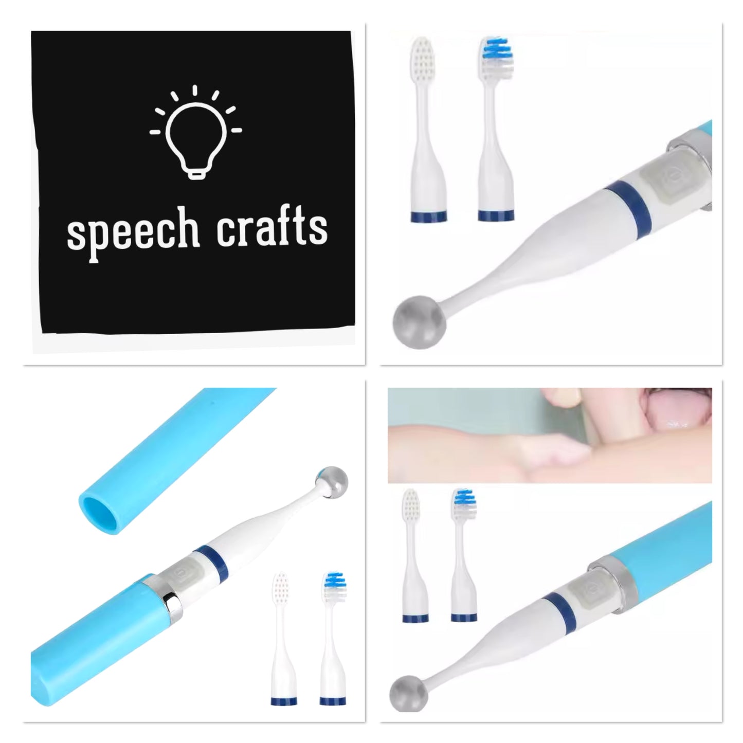 Head oral massage stick 3pcs