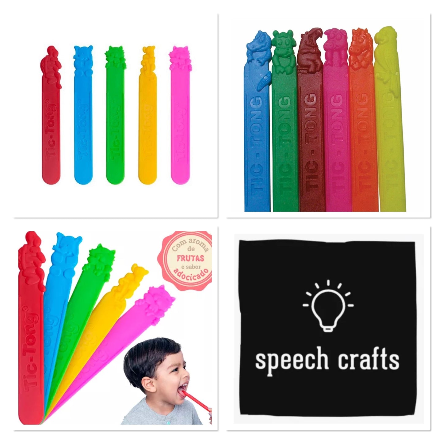 TIC -TONG FLAVORED TONGUE DEPRESSOR 10ΤΕΜΑΧΙΑ