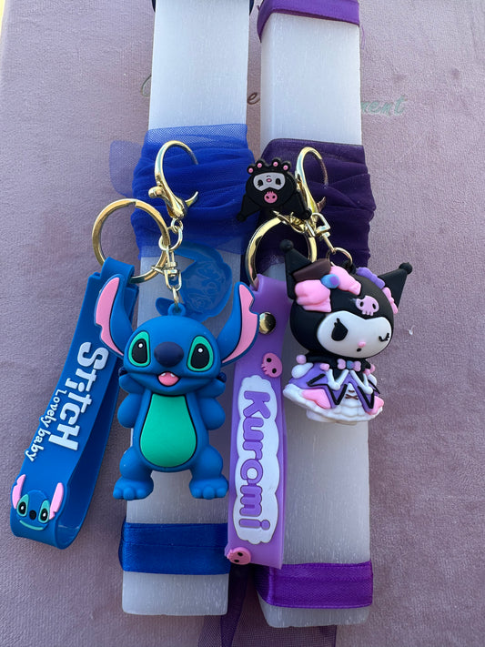 Λαμπάδα Stitch and Kuromi