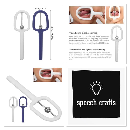 Tongue Tip Exercise Tool U Shaped