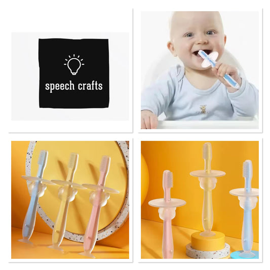 Silicon flexiple food grade soft toothbrush