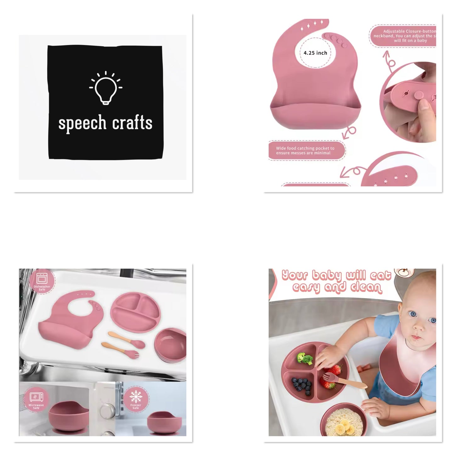 Silicone full set 8pcs beige colour