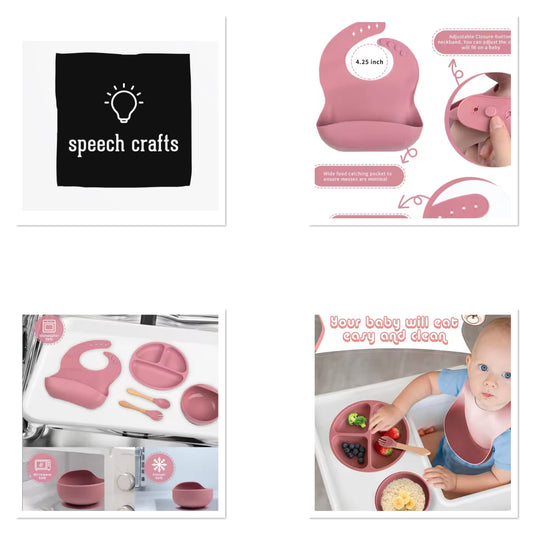 Silicone full set 8pcs beige colour