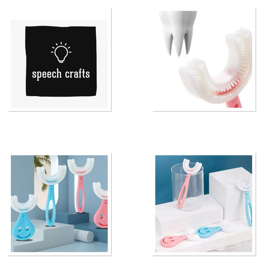 Toothbrush 360 degree u shaped 2 pcs